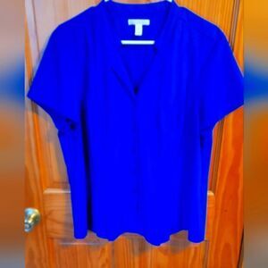 Women's Button Front Top Size XL